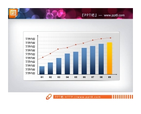 数据分析PPT常用折线图素材