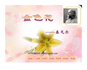 《诗两首-金色花》PPT课件2