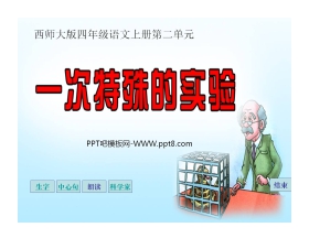 《一次特殊的实验》PPT课件