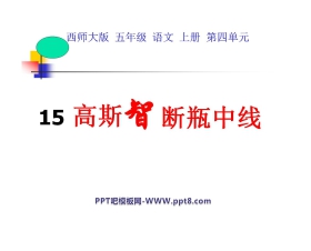 《高斯智断瓶中线》PPT课件2