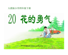 《花的勇气》PPT课件
