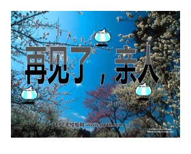 《再见了，亲人》PPT课件