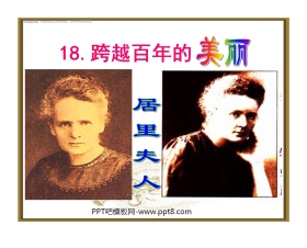 《跨越百年的美丽》PPT课件5