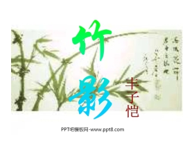 《竹影》PPT课件2