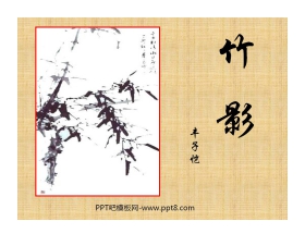 《竹影》PPT课件6