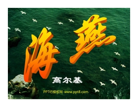 《海燕》PPT课件3