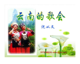 《云南的歌会》PPT课件3