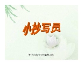 《小抄写员》PPT课件