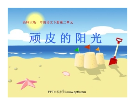 《顽皮的阳光》PPT课件