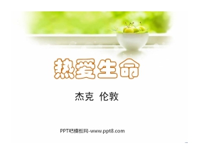 《热爱生命》PPT课件6