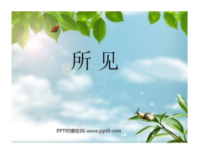 《所见》PPT课件4