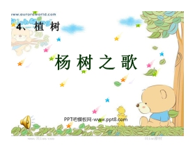 《杨树之歌》PPT课件4