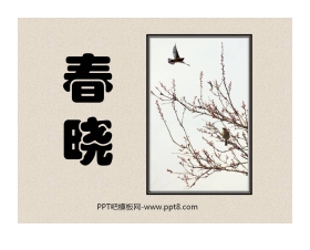 《春晓》PPT课件5