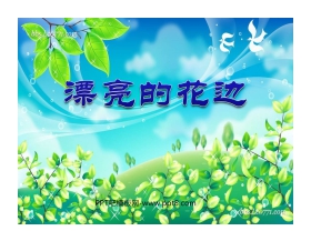 《漂亮的花边》PPT课件2