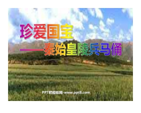 《珍爱国宝——秦始皇陵兵马俑》PPT课件