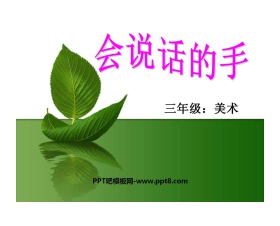 《会说话的手》PPT课件