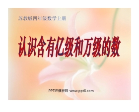 《认识含有亿级和万级的数》认数PPT课件