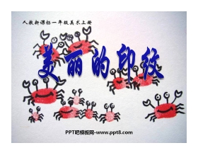 《美丽的印纹》PPT课件