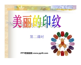 《美丽的印纹》PPT课件2