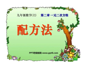 《配方法》一元二次方程PPT课件5