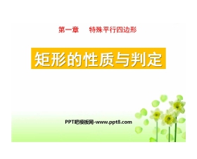 《矩形的性质与判定》特殊平行四边形PPT课件5