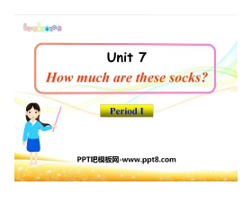 《How much are these socks?》PPT课件5