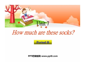 《How much are these socks?》PPT课件6