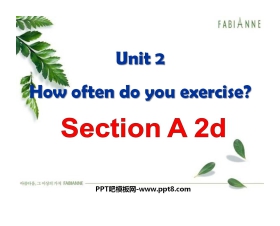 《How often do you exercise?》PPT课件3