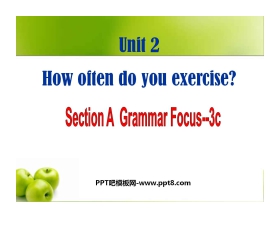 《How often do you exercise?》PPT课件4