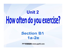 《How often do you exercise?》PPT课件10