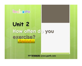 《How often do you exercise?》PPT课件12