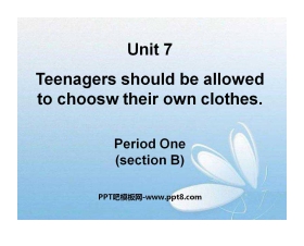 《Teenagers should be allowed to choose their own clothes》PPT课件12