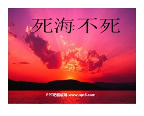 《死海不死》PPT课件2