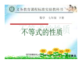 《不等式的性质》不等式与不等式组PPT课件2