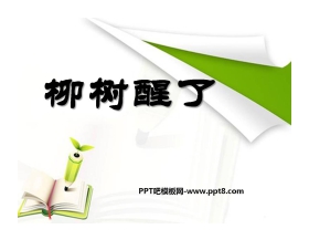 《柳树醒了》PPT课件9