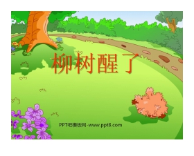 《柳树醒了》PPT课件11