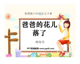 《爸爸的花儿落了》PPT课件9