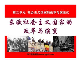 《东欧社会主义国家的改革与演变》社会主义国家的改革与演变化PPT课件4