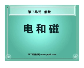 《电和磁》能量PPT课件