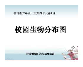《校园生物分布图》生物的多样性PPT课件2