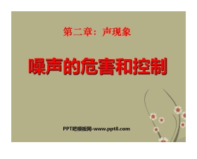 《噪声的危害和控制》声现象PPT课件2