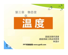 《温度》物态变化PPT课件2