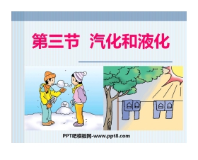 《汽化和液化》物态变化PPT课件2