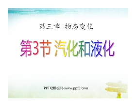 《汽化和液化》物态变化PPT课件6