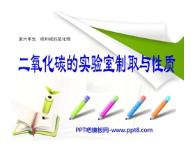 《二氧化碳的实验室制取与性质》碳和碳的氧化物PPT课件