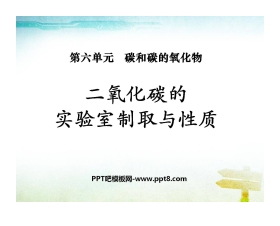 《二氧化碳的实验室制取与性质》碳和碳的氧化物PPT课件3