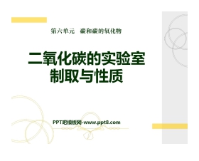 《二氧化碳的实验室制取与性质》碳和碳的氧化物PPT课件6