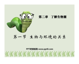 《生物与环境的关系》了解生物圈PPT课件5