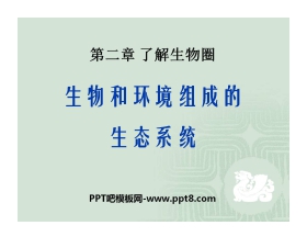 《生物与环境组成生态系统》了解生物圈PPT课件6