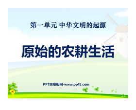《原始的农耕生活》中华文明的起源PPT课件6